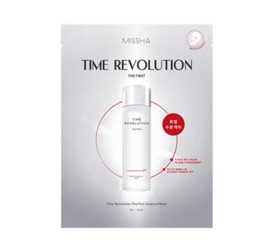5 x MISSHA Time Revolution The First Essence Mask - Deep Hydration & Glow from Korea
