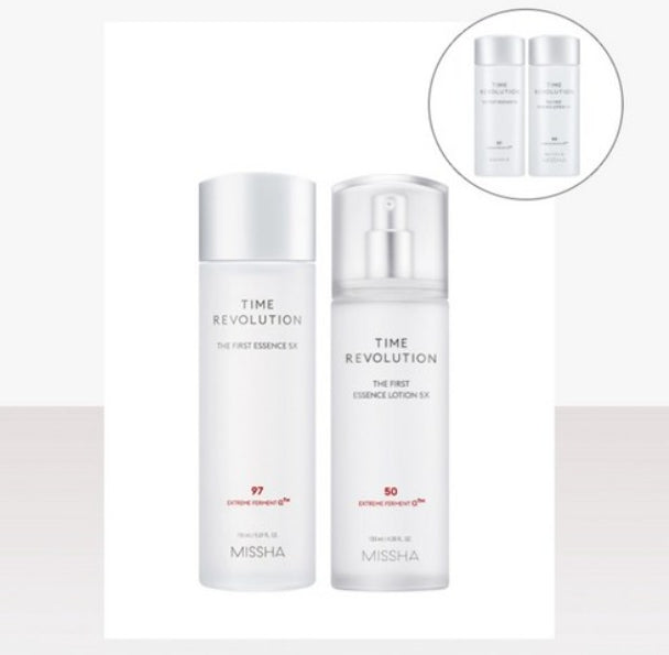 2 x MISSHA Time Revolution The First Special Set (4 Items) - Fermented Duo from Korea