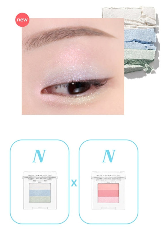 MISSHA Triple Shadow (#21 Berry Berry King) - 3‑Tone Gradient Eyeshadow from Korea