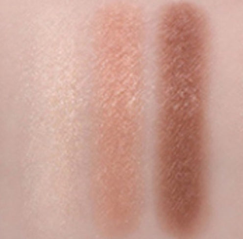 MISSHA Triple Shadow (#No. 3 Mocha Beige) - 3‑Tone Gradient Eyeshadow from Korea