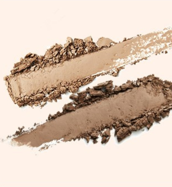 MISSHA Twin Brow Kit #2 Grey Brown - Dual‑Shade Eyebrow Powder Kit,  Natural Defined Brows from Korea