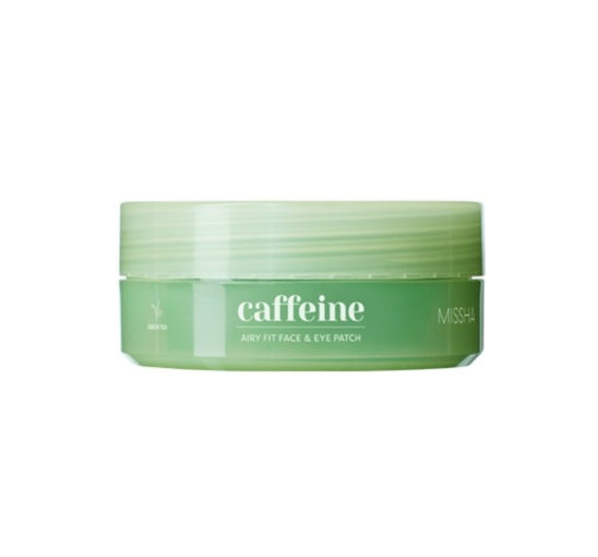 MISSHA Airy Fit Face & Eye Patch 60g (Caffeine Depuffing) - Puffiness Care fom Korea