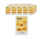 20 x MISSHA Airy Fit Sheet Mask Honey - Hydrating & Nourishing K‑Beauty Mask from Korea