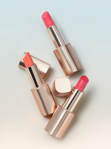 MISSHA Art Rouge Glam Lipstick (Turning Orange) - Warm Vivid K‑Beauty Lip Color from Korea