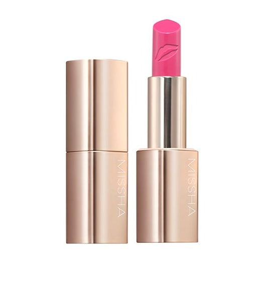 2 x MISSHA Art Rouge Glam (Pink Chuchu) - Pink Lipstick, K‑Beauty Moisturizing Lip Color from Korea