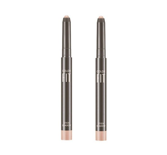 2 x MISSHA Color Fit Stick Shadow 1.1g, #Brunch Day - Creamy Neutral Eye Colour from Korea