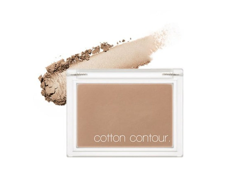 2 x MISSHA Cotton Contour Pact Shading 4g, #Sugar Toast from Korea