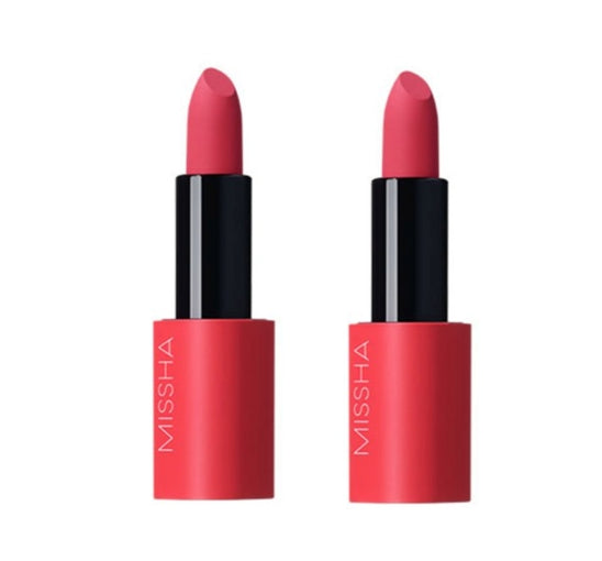 2 x MISSHA Dare Louge Velvet Lipstick 3.5g, #12 Better Than Sun from Korea