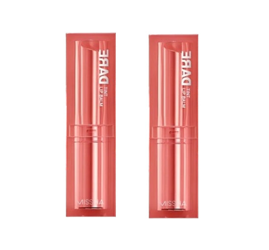 2 x MISSHA Dare Tint Lip Balm 4.8g, #02 Dewy Berry from Korea