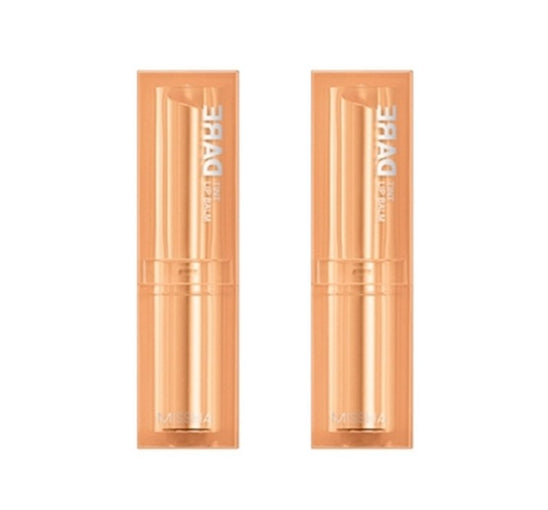 2 x MISSHA Dare Tint Lip Balm 4.8g, #03 Coral Look from Korea