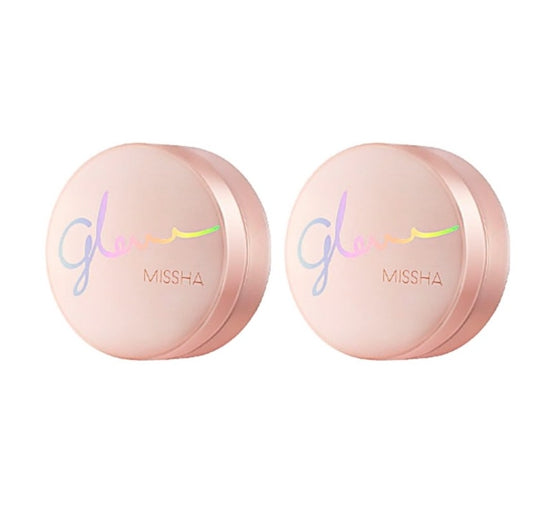 2 x MISSHA Glow Luminous Loose Powder 7g, Pink from Korea