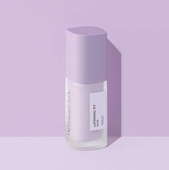MISSHA Layering Fit Base Mint Violet SPF15 PA+ 35ml from Korea by MISSHA