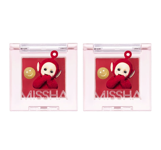 2 x MISSHA Modern Pot, #Apple Peak - Multi‑Use Makeup Pot from Korea