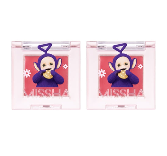 2 x MISSHA Modern Pot, #Coral Beat - Multi‑Use Makeup Pot from Korea
