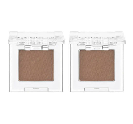 2 x MISSHA Modern Shadow #Canyon Clay - Warm Muted Brown Eyeshadow from Korea