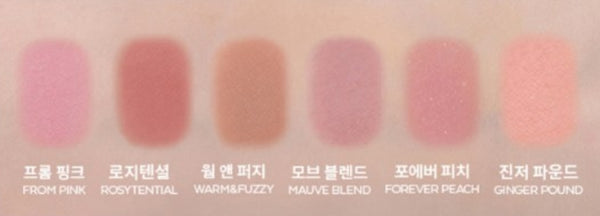 1 x MISSHA Modern Shadow #Forever Peach from Korea
