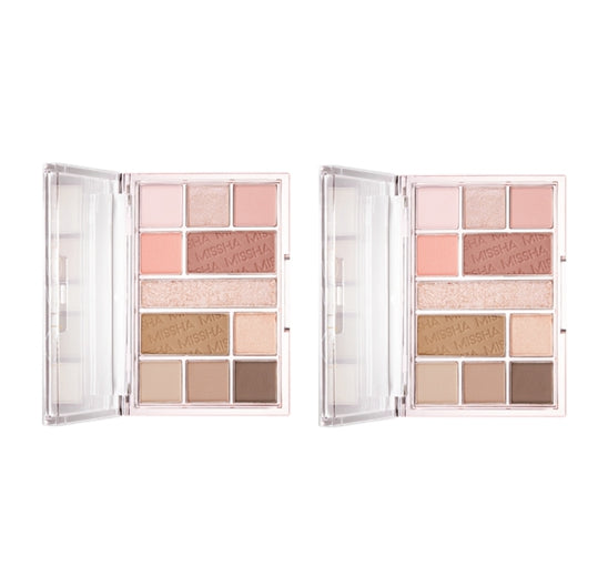 2 x MISSHA Mood Moment Palette (#01 Rosy Rooftop) from Korea