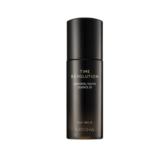 MISSHA Time Revolution Immortal Youth Essence 2X 50ml - Anti‑Aging Hydrating Essence from Korea
