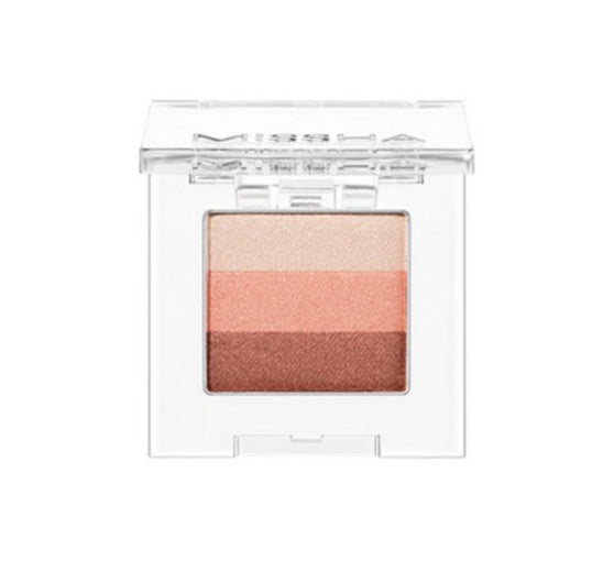 2 x MISSHA Triple Shadow (#6 Marsala Red) - 3‑Tone Gradient Eyeshadow from Korea