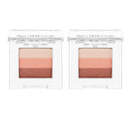 2 x MISSHA Triple Shadow (#6 Marsala Red) - 3‑Tone Gradient Eyeshadow from Korea