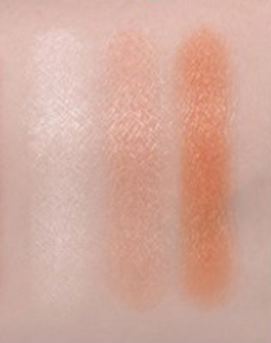 2 x MISSHA Triple Shadow (#8 Orange Parade) - 3‑Tone Gradient Eyeshadow from Korea