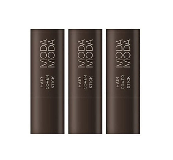 3 x MODAMODA Pro-Change hair Cover Stick #02 Dark Brown 3.5g from Korea by MODAMODA