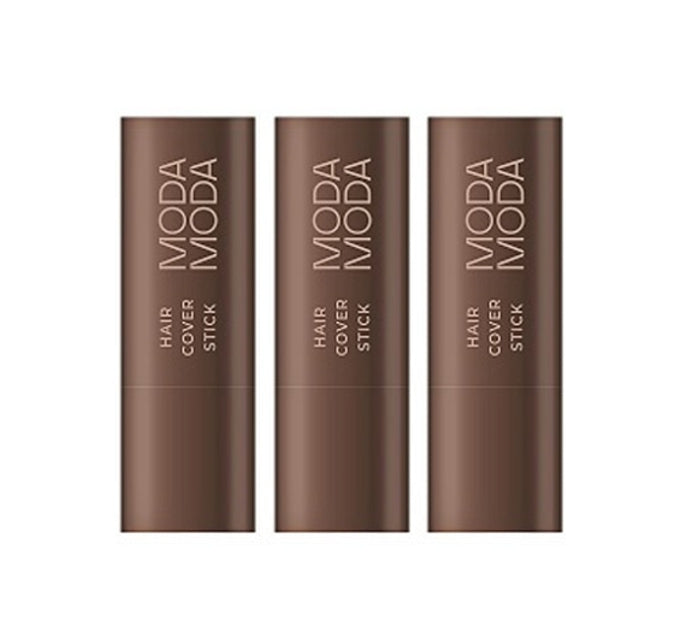 3 x MODAMODA Pro-Change hair Cover Stick #03 Natural Brown 3.5g from Korea by MODAMODA