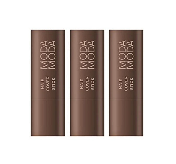3 x MODAMODA Pro-Change hair Cover Stick #03 Natural Brown 3.5g from Korea by MODAMODA