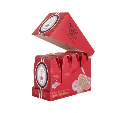 4 X MONTBEST With The Blending House Kombucha Tart Cherry Berry, 10 sticks from Korea_KT by MONTBEST