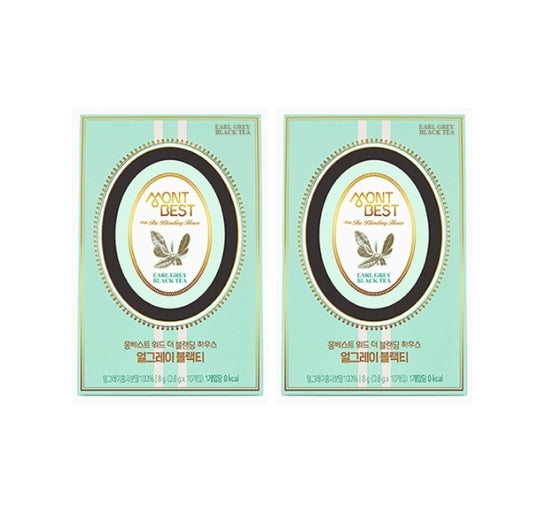 2 X MONTBEST With The Blending House Earl Grey Black Tea, 10 sticks from Korea_KT by MONTBEST