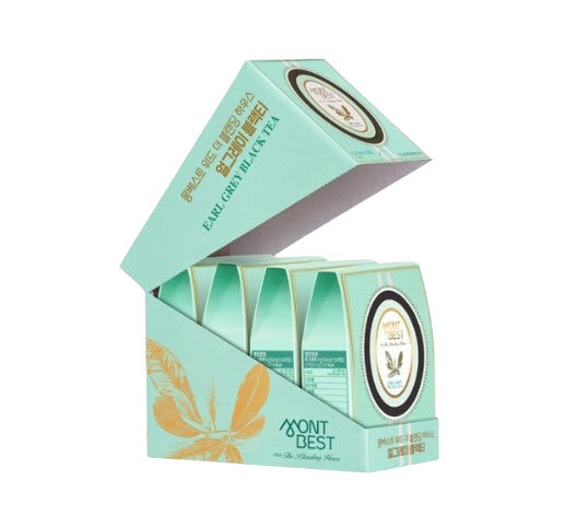 4 X MONTBEST With The Blending House Earl Grey Black Tea, 10 sticks from Korea_KT by MONTBEST