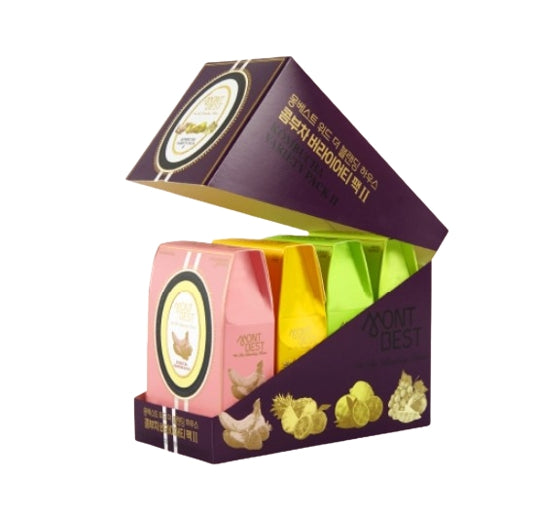 4 X MONTBEST With The Blending House Kombucha Variety Pack Type 2, 10 sticks from Korea_KT by MONTBEST