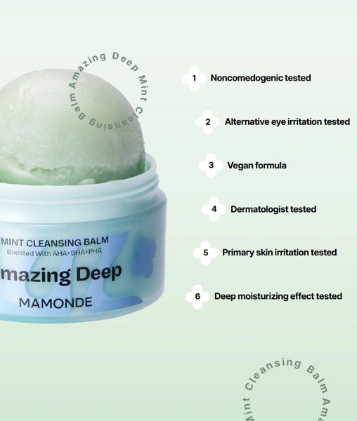 Mamonde Amazing Deep Mint Clenasing Balm 90ml from Korea by Mamonde