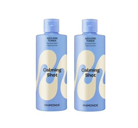 2 x Mamonde Calming Shot Azulene Toner 300ml from Korea by Mamonde