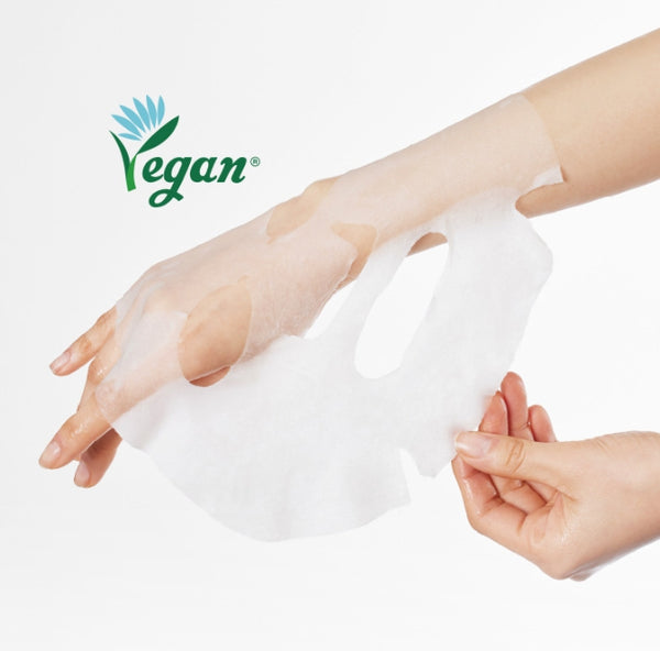 10 x Mamonde Flora Glow Rose Ampoule Mask Sheet 23ml from Korea by Mamonde