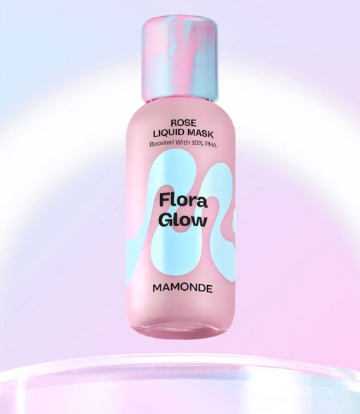 2 x Mamonde Flora Glow Rose Liquid Mask 80ml from Korea by Mamonde