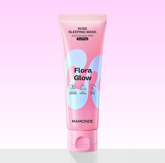 Mamonde Flora Glow Rose Sleeping Mask 80ml from Korea