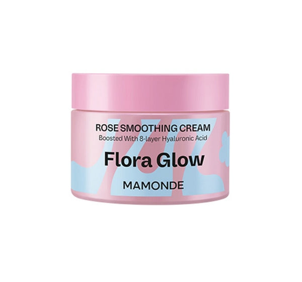 Mamonde Flora Glow Rose Smoothing Cream 50ml from Korea by Mamonde