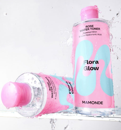 Mamonde Flora Glow Rose Water Toner 300ml from Korea by Mamonde