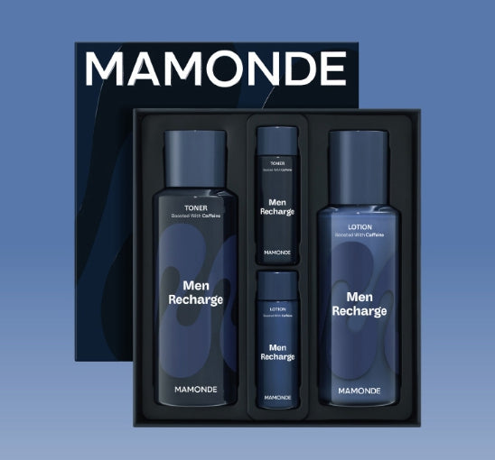 [MEN] Mamonde Men Recharging Gift Set (4 Items) from Korea