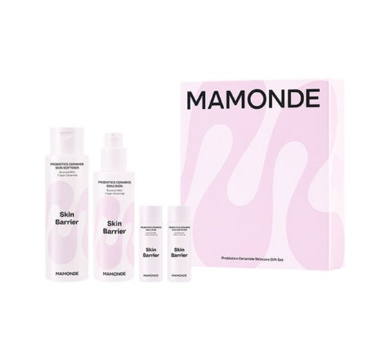 Mamonde Probiotics Ceramide Softener + Emulsion Set (4 Items) from Korea by Mamonde