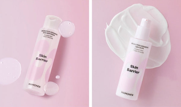 Mamonde Probiotics Ceramide Softener + Emulsion Set (4 Items) from Korea by Mamonde
