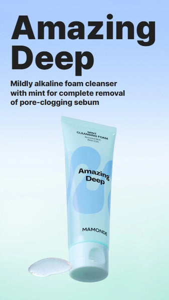 Mamonde Amazing Deep Mint Cleansing Foam 120ml from Korea by Mamonde