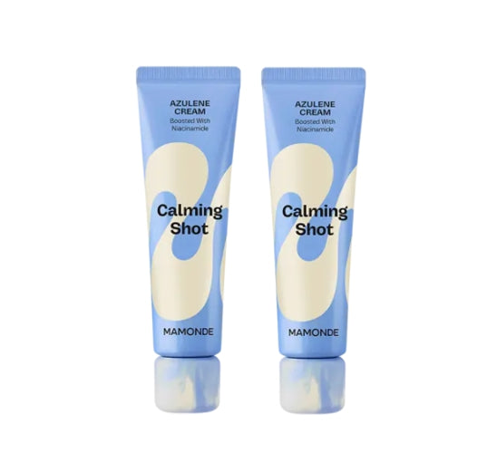 2 x Mamonde Calming Shot Azulene Cream 60ml from Korea by Mamonde