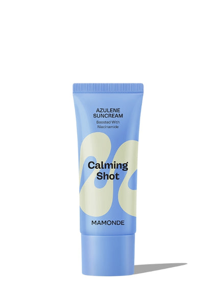 2 x Mamonde Calming Shot Azulene Suncream 35ml, SPF50+ PA++++ from Korea by Mamonde