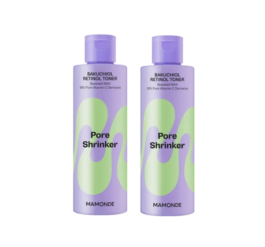 2 x Mamonde Pore Shrinker Bakuchiol Retinol toner 200ml from Korea by Mamonde
