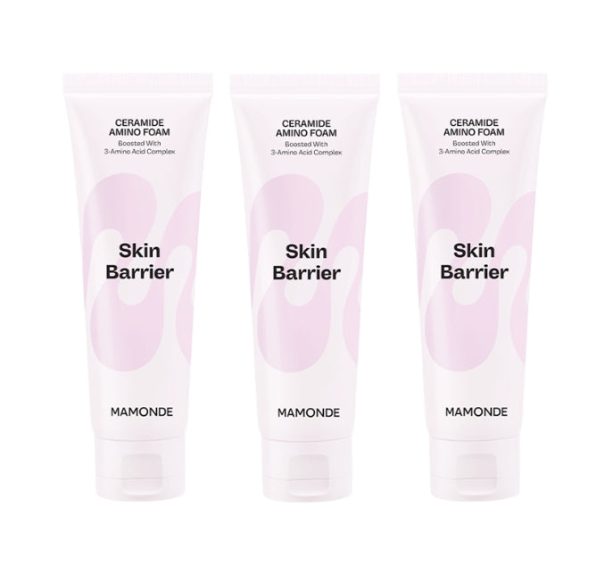 3 x Mamonde Probiotics Ceramide Amino Foam 120g from Korea by Mamonde