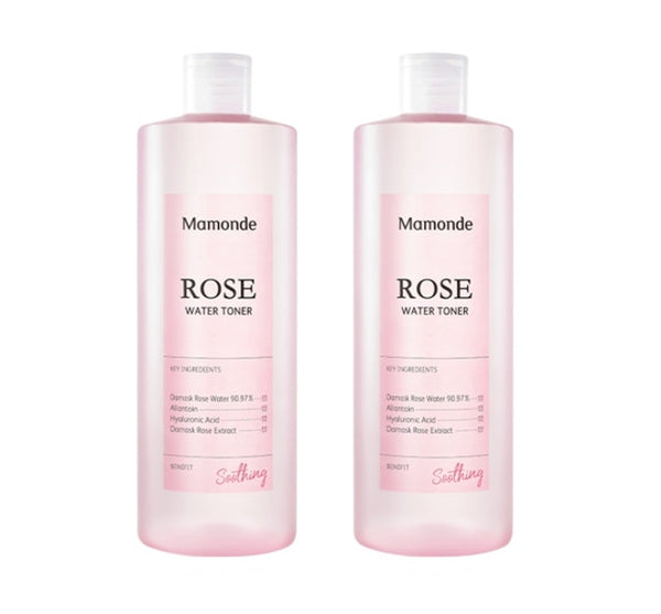 2 x Mamonde Rose Water Toner 500ml from Korea by Mamonde