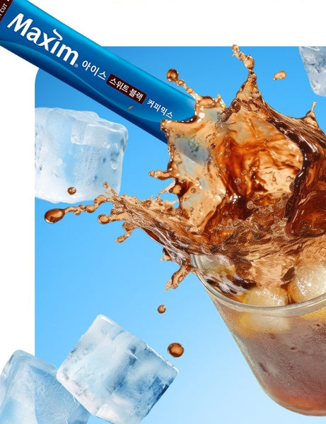 Maxim ICE Sweet Black Coffee Mix 5.9g x 100 Sticks from Korea