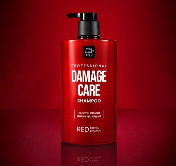 [NEW] Mise-en-scene Professional Damage Care Red Protein Shampoo 1000ml from Korea by Mise-en-scene